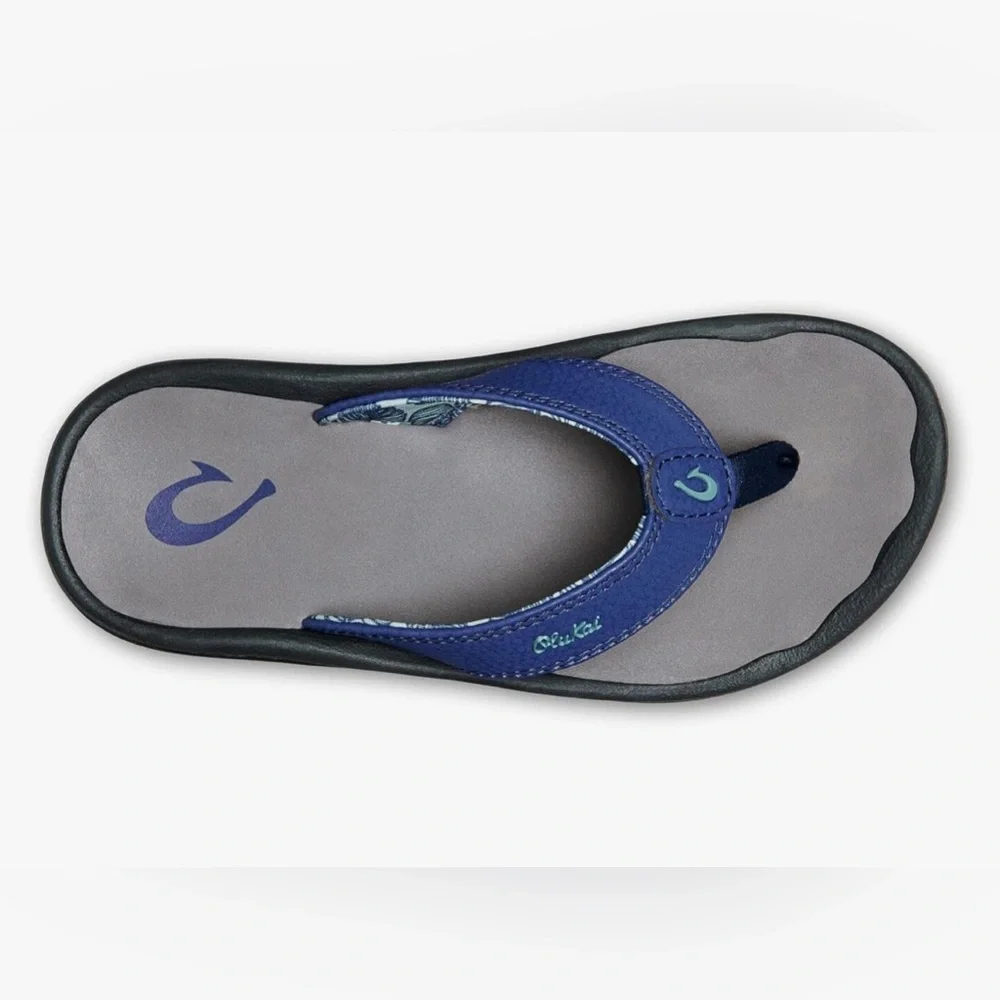 VGUC Sz. 9/10 OLUKAI Ohana Boy's Beach Sandals, Quick-Dry Flip-Flop